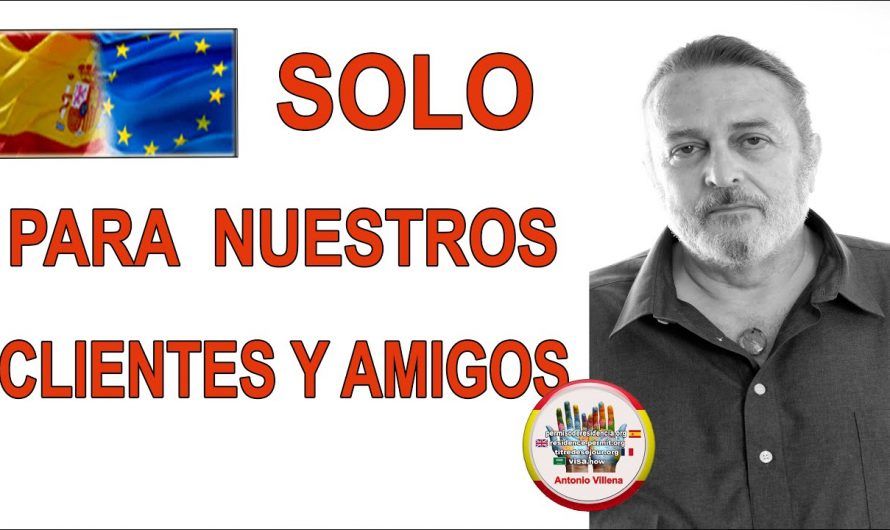 Solo para nuestros clientes y amigos