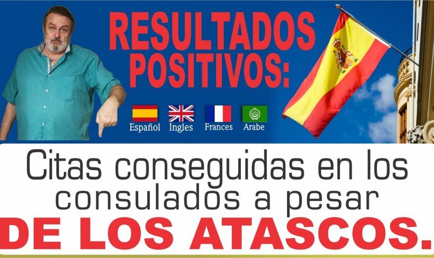Resultados Positivos: Citas Conseguidas en los consulados a pesar de los atascos