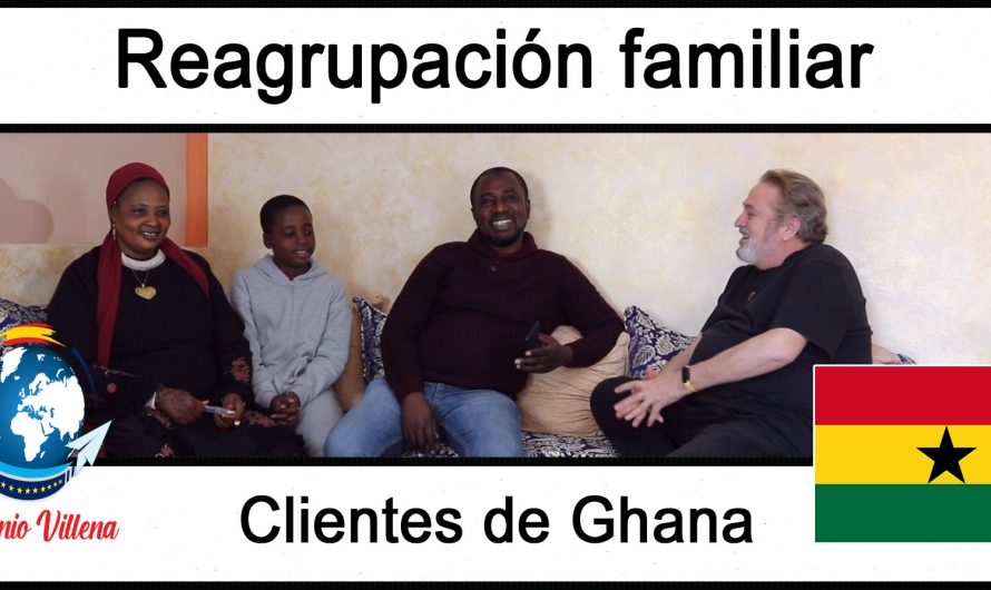 Reagrupación familiar – Clientes de Ghana