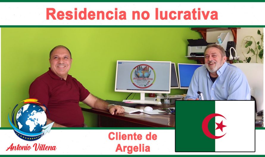 Residencia no lucrativa – Cliente de Argelia