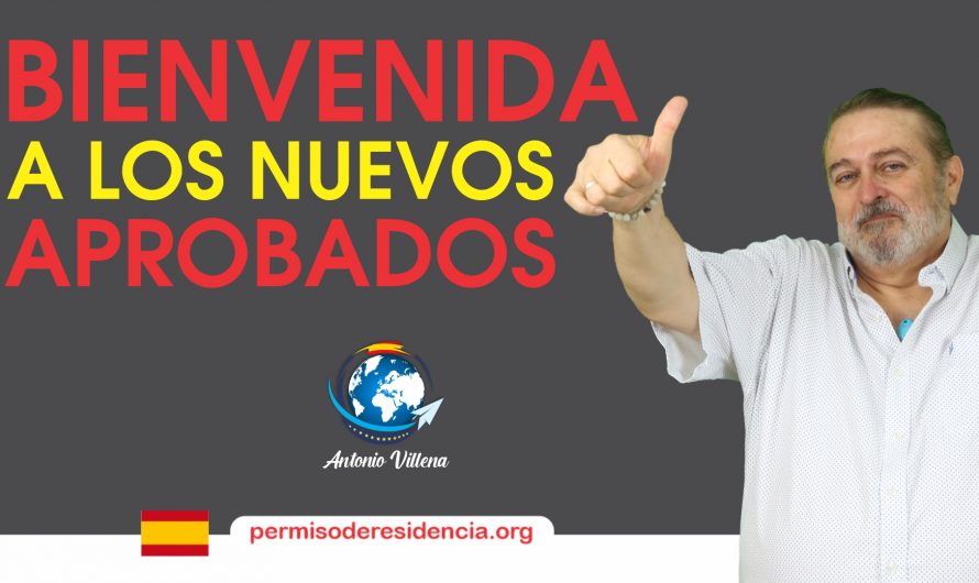 Bienvenida a los nuevos aprobados