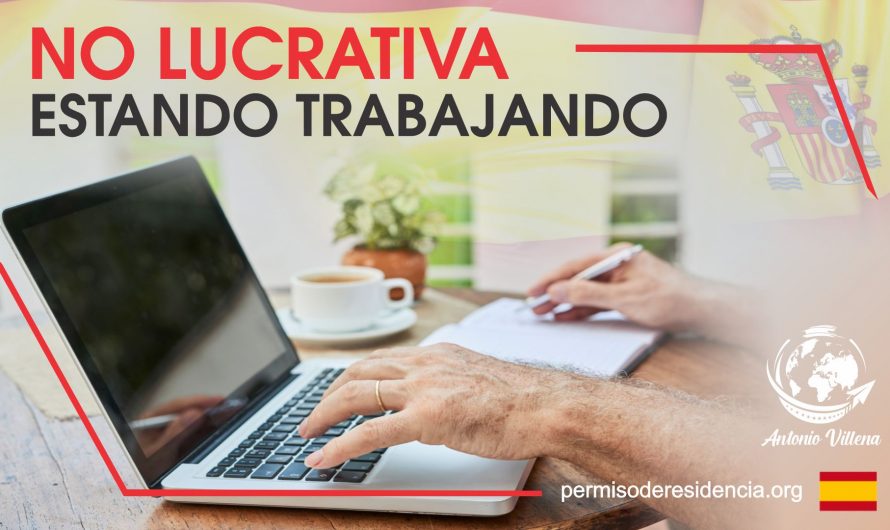 No lucrativa estando trabajando