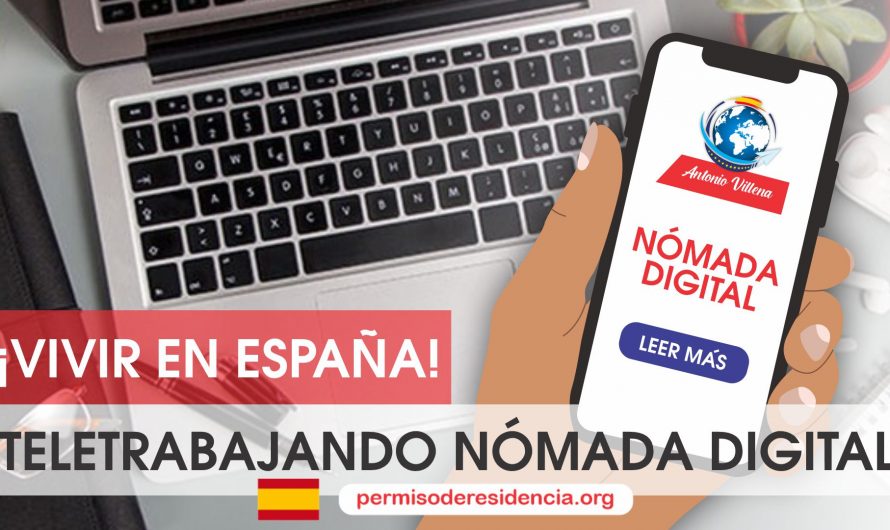Vivir en España teletrabajando nómada digital
