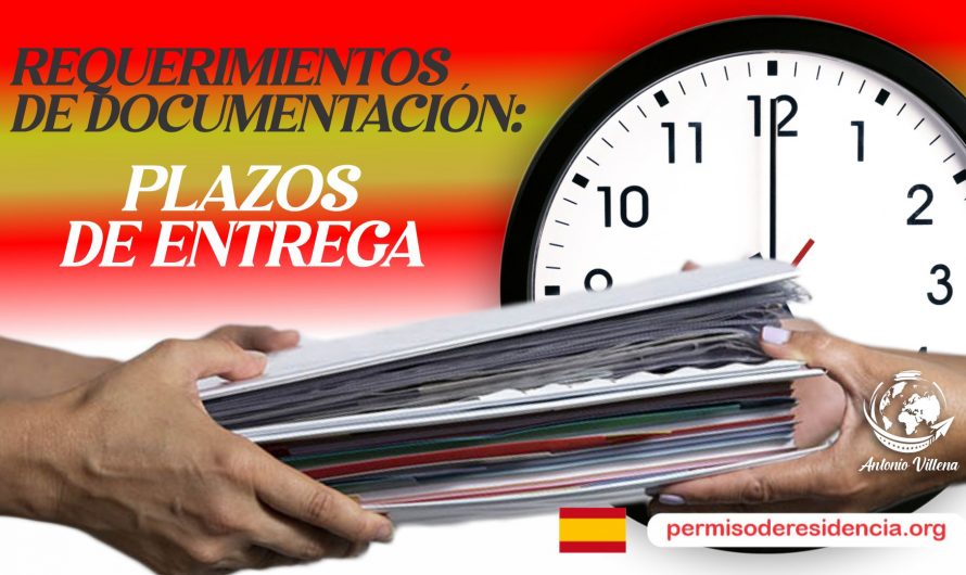 Requerimiento de documentación: plazo de entrega