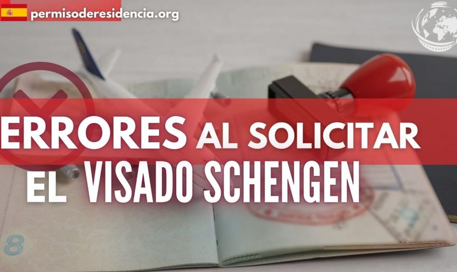 Errores al solicitar el visado Schengen
