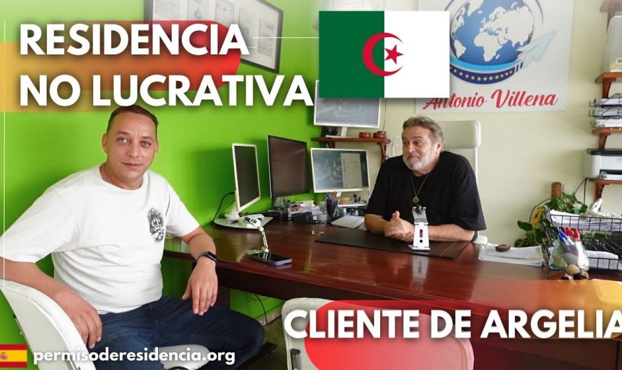 RESIDENCIA NO LUCRATIVA CLIENTE DE ARGELIA