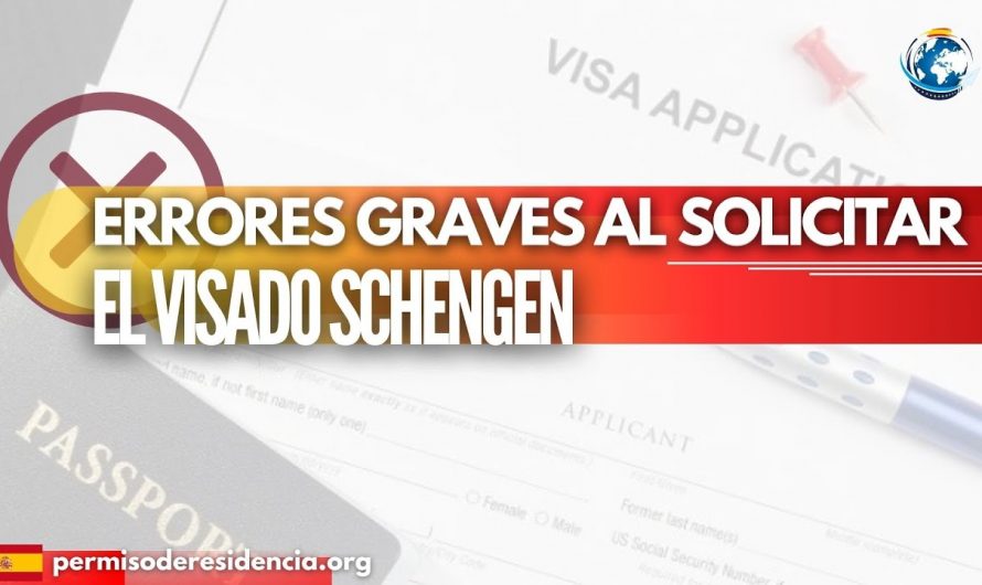 Errores graves al solicitar visado Schengen