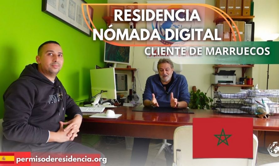 RESIDENCIA NÓMADA DIGITAL CLIENTE DE MARRUECOS