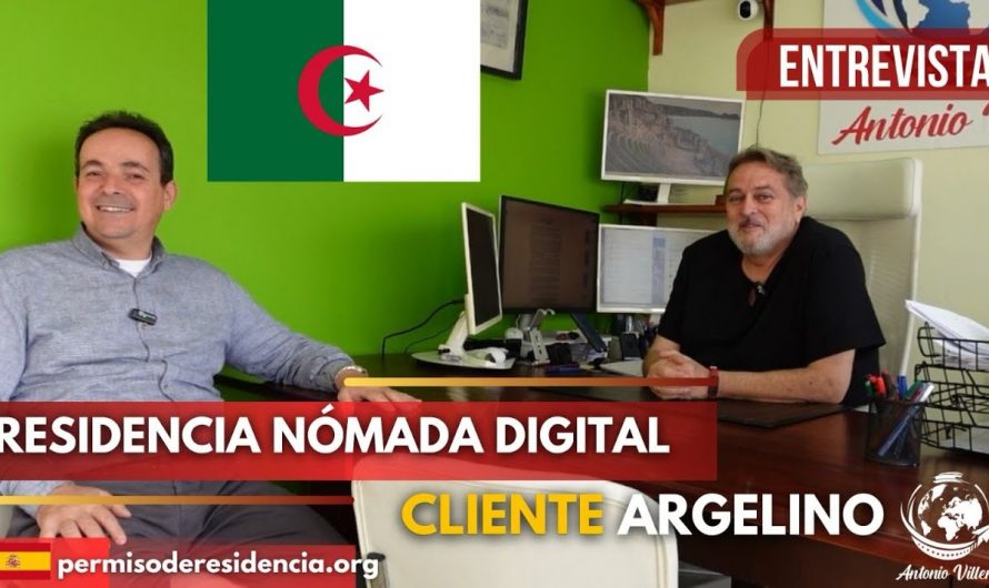 Residencia Nómada Digital Cliente de Argelia