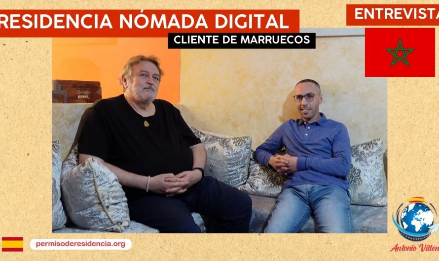 🔶RESIDENCIA NÓMADA DIGITAL CLIENTE DE MARRUECOS 🇲🇦